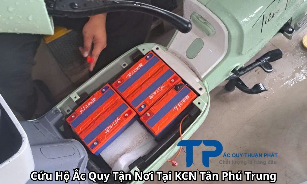 Cứu Hộ Ắc Quy Tận Nơi Tại KCN Tân Phú Trung