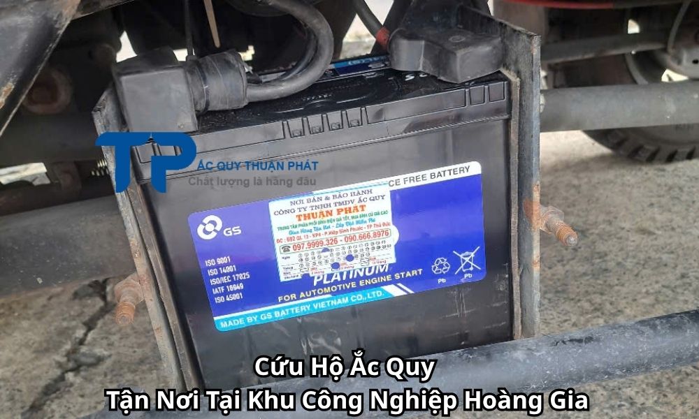 Cứu Hộ Ắc Quy Tận Nơi Tại Khu Công Nghiệp Hoàng Gia