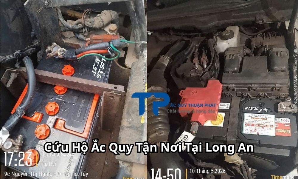 Cứu Hộ Ắc Quy Tận Nơi Tại Long An