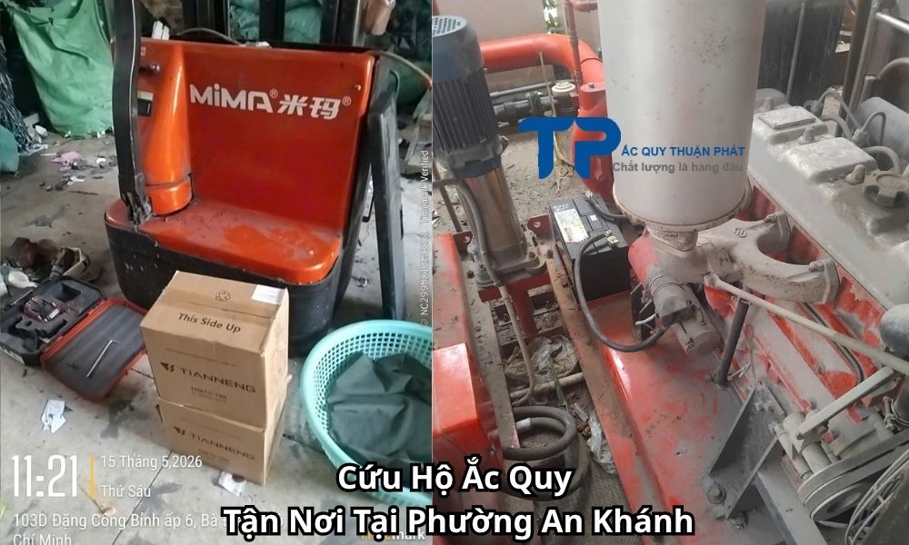 Cứu Hộ Ắc Quy Tận Nơi Tại Phường An Khánh