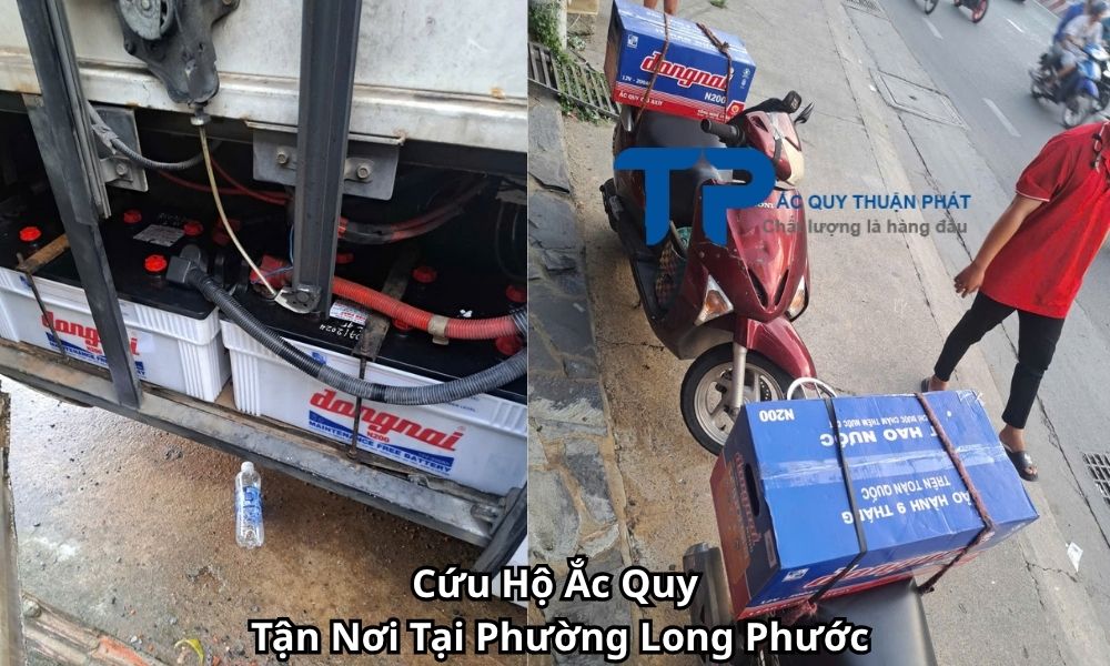 Cứu Hộ Ắc Quy Tận Nơi Tại Phường Long Phước