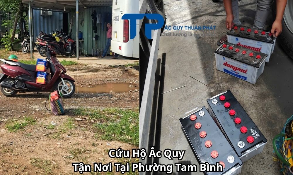 Cứu Hộ Ắc Quy Tận Nơi Tại Phường Tam Bình