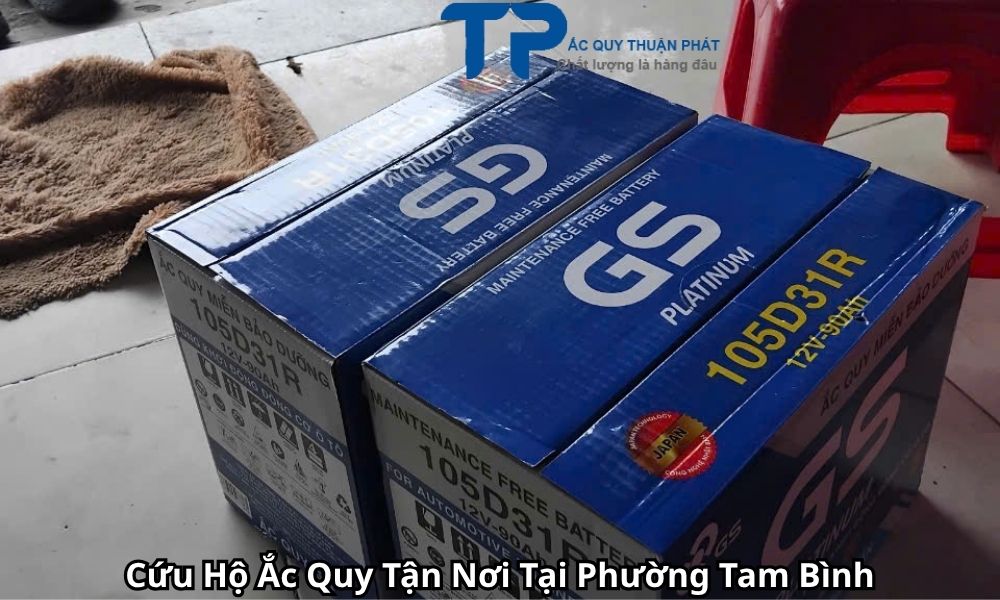 Cứu Hộ Ắc Quy Tận Nơi Tại Phường Tam Bình