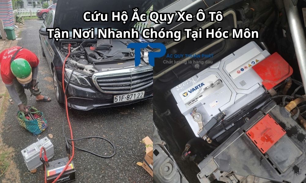 Cứu Hộ Ắc Quy Xe Ô TôTận Nơi Nhanh Chóng Tại Hóc Môn