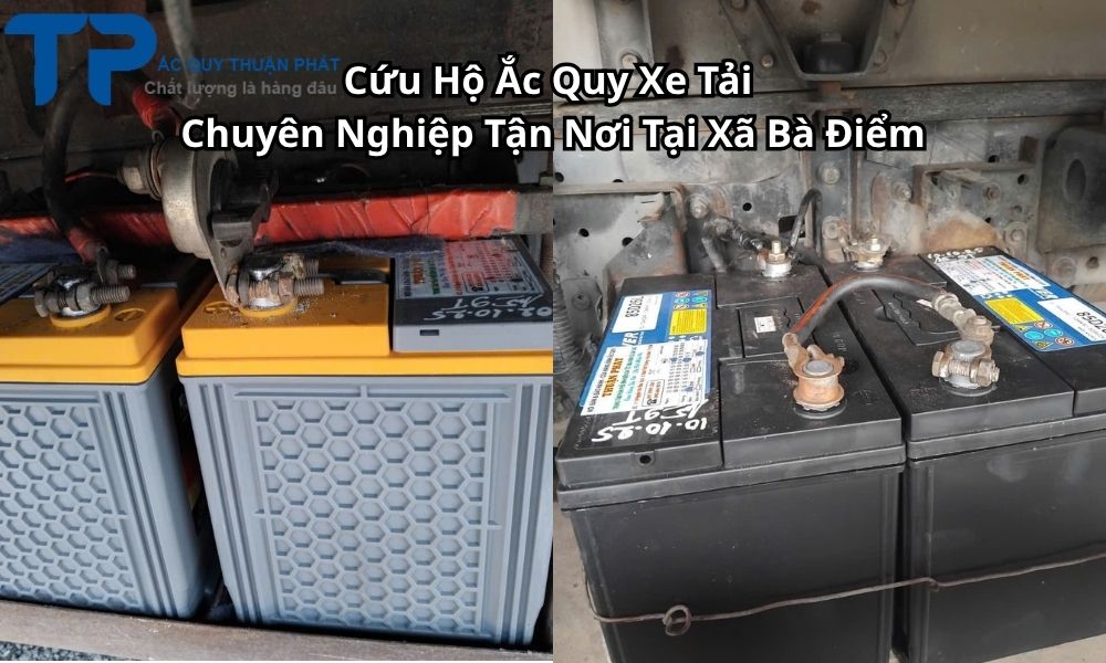 Cứu Hộ Ắc Quy Xe Tải Chuyên Nghiệp Tận Nơi Tại Xã Bà Điểm