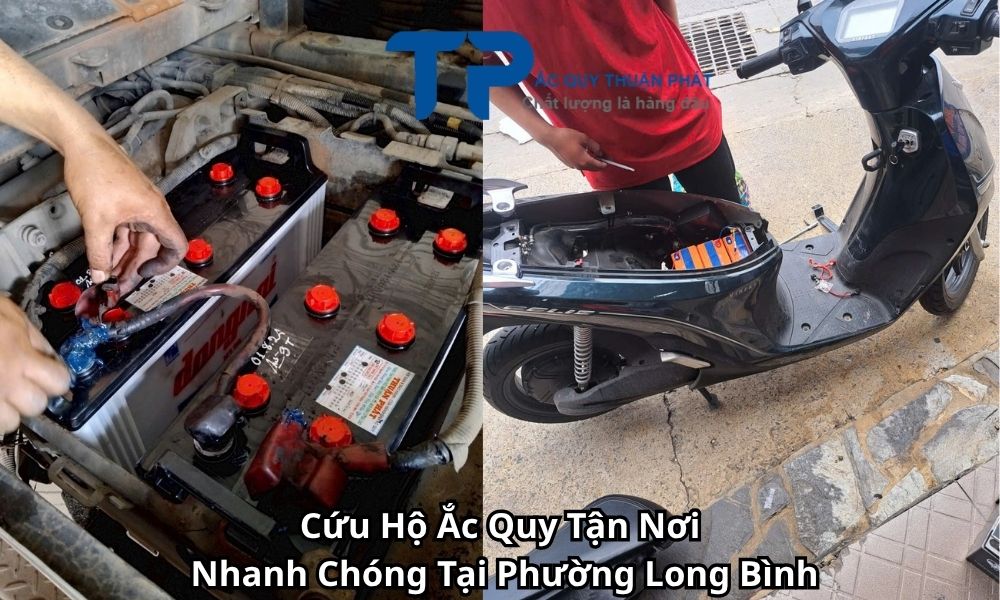 Cứu Hộ Ắc Quy Tận Nơi Nhanh Chóng Tại Phường Long Bình