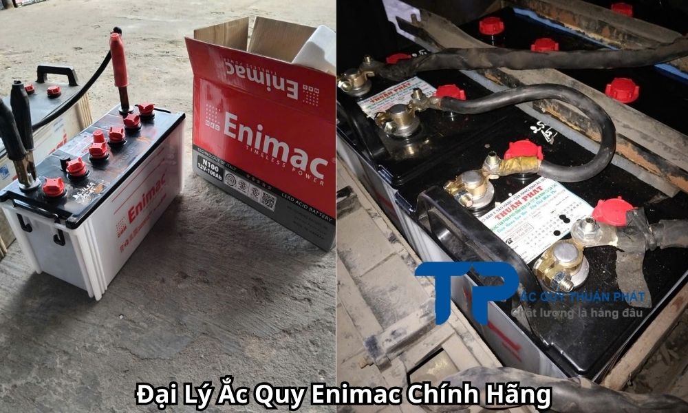 Đại Lý Ắc Quy Enimac Chính Hãng