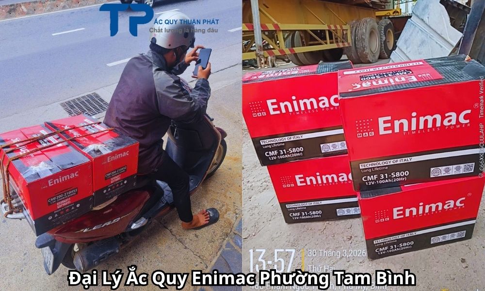 Đại Lý Ắc Quy Enimac Phường Tam Bình