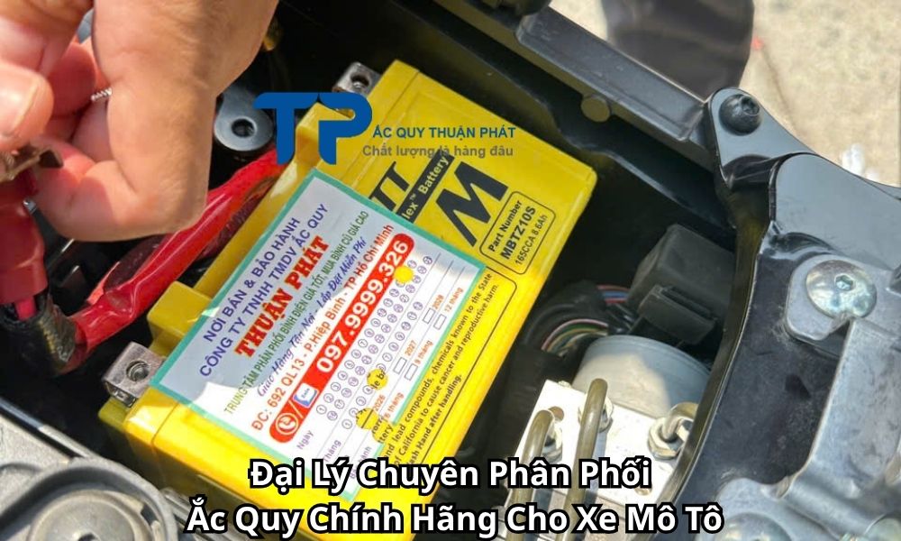 Đại Lý Chuyên Phân Phối Ắc Quy Chính Hãng Cho Xe Mô Tô