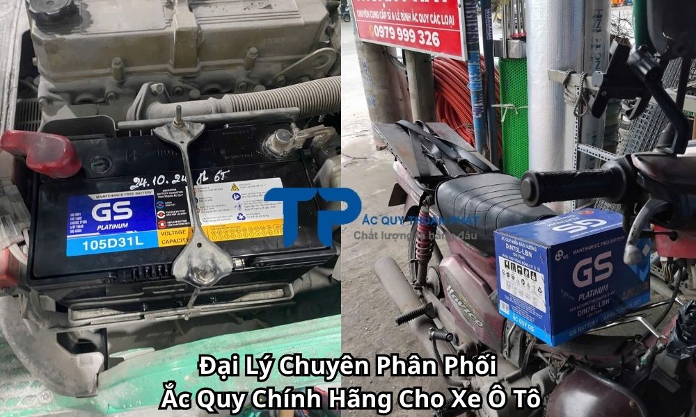 Đại Lý Chuyên Phân Phối Ắc Quy Chính Hãng Cho Xe Ô Tô