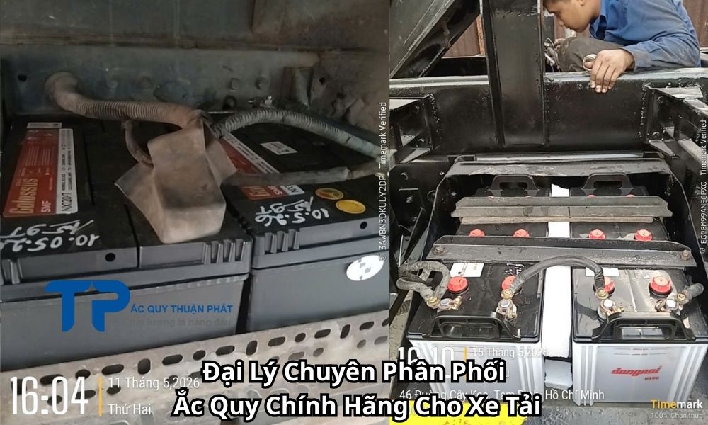 Đại Lý Chuyên Phân Phối Ắc Quy Chính Hãng Cho Xe Tải