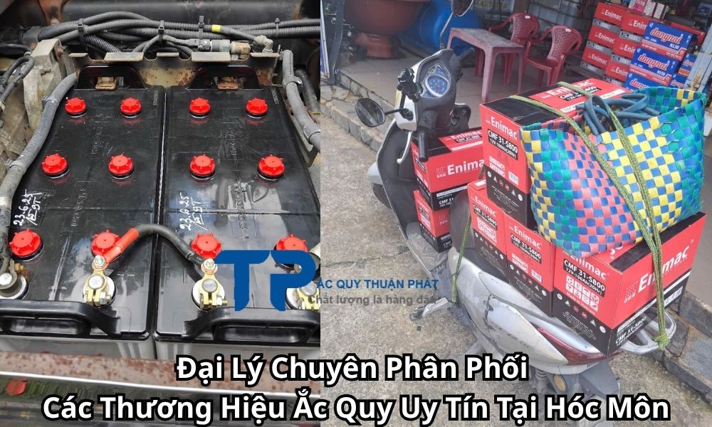 Đại Lý Chuyên Phân Phối Các Thương Hiệu Ắc Quy Uy Tín Tại Hóc Môn