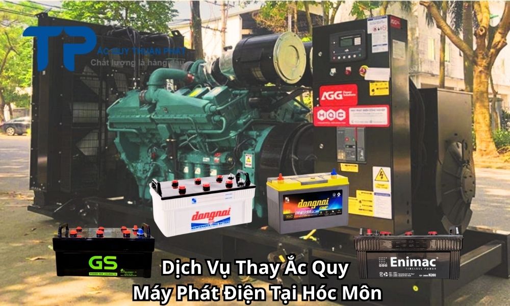 Dịch Vụ Thay Ắc Quy Máy Phát Điện Tại Hóc Môn
