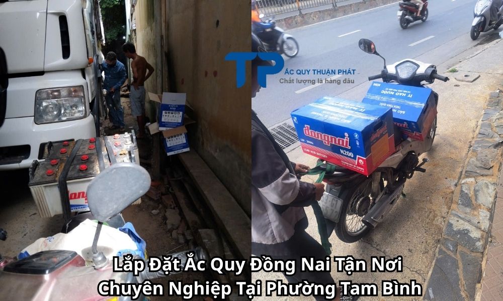 Lắp Đặt Ắc Quy Đồng Nai Tận Nơi Chuyên Nghiệp Tại Phường Tam Bình
