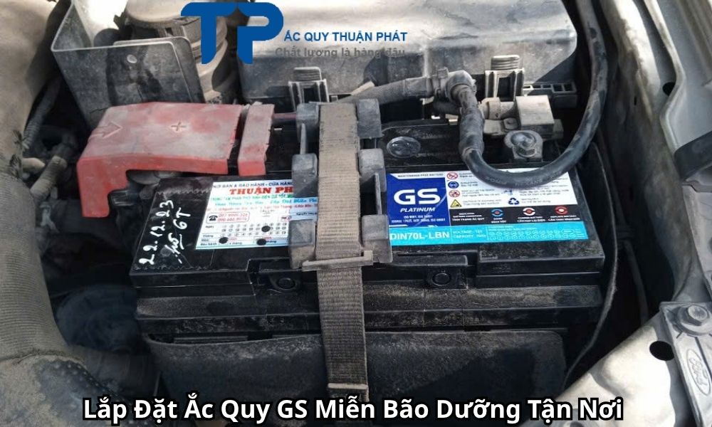Lắp Đặt Ắc Quy GS Miễn Bão Dưỡng Tận Nơi