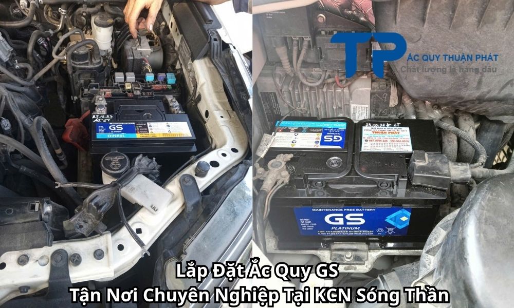 Lắp Đặt Ắc Quy GS Tận Nơi Chuyên Nghiệp Tại KCN Sóng Thần
