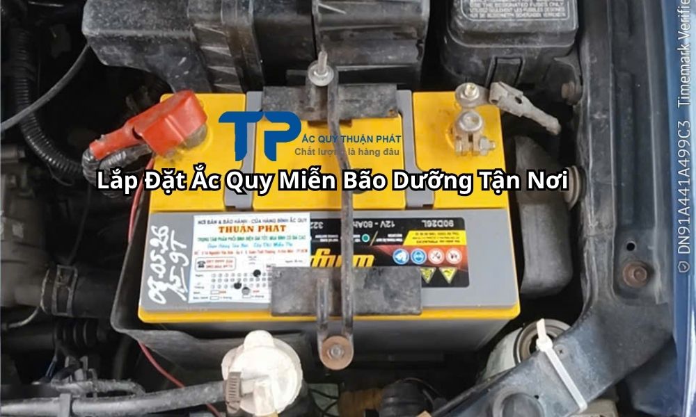 Lắp Đặt Ắc Quy Miễn Bão Dưỡng Tận Nơi
