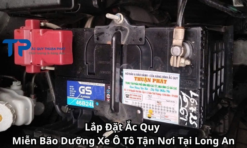 Lắp Đặt Ắc Quy Miễn Bão Dưỡng Xe Ô Tô Tận Nơi Tại Long An