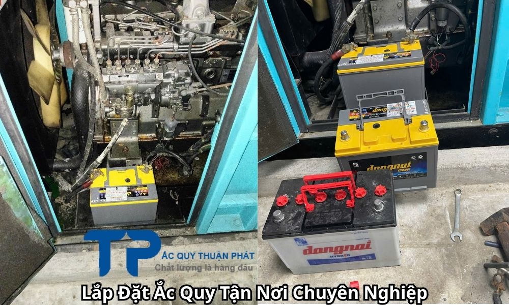 Lắp Đặt Ắc Quy Tận Nơi Chuyên Nghiệp