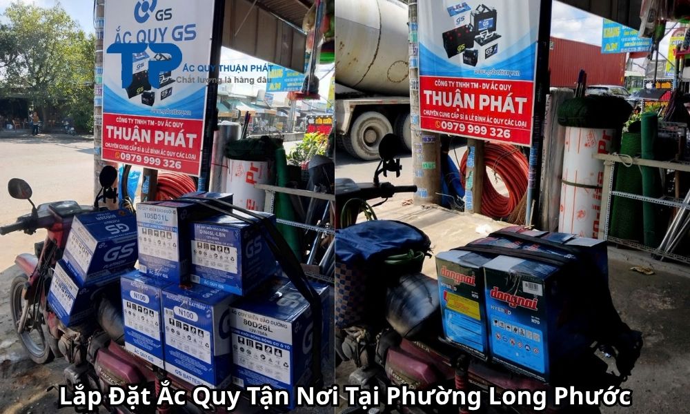 Lắp Đặt Ắc Quy Tận Nơi Tại Phường Long Phước