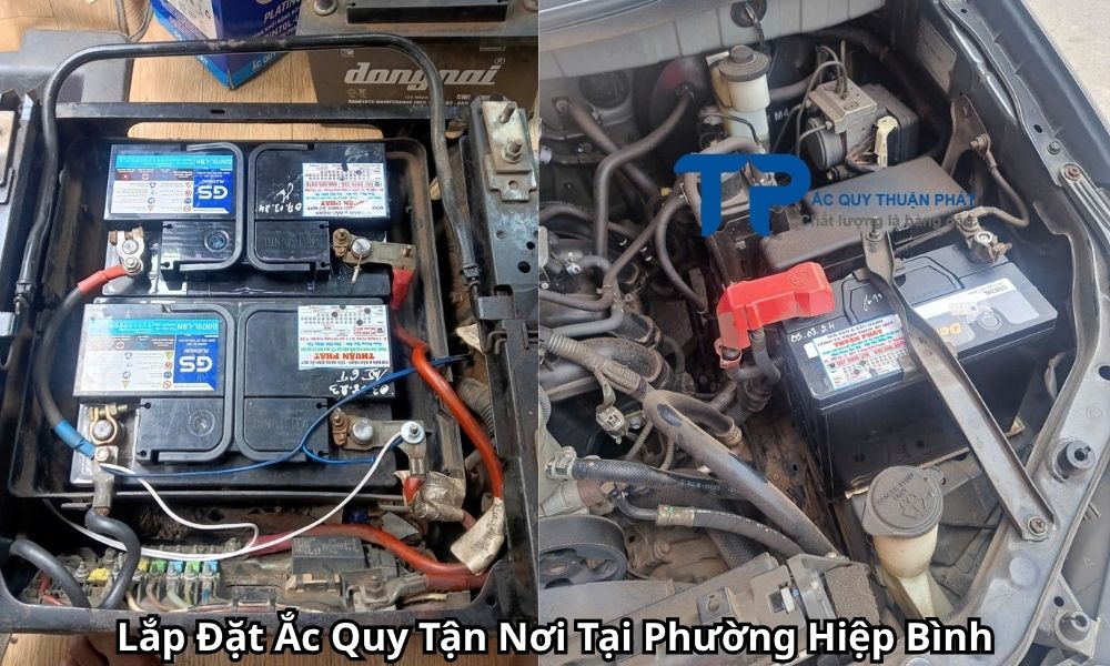 Lắp Đặt Ắc Quy Tận Nơi Tại Phường Hiệp Bình