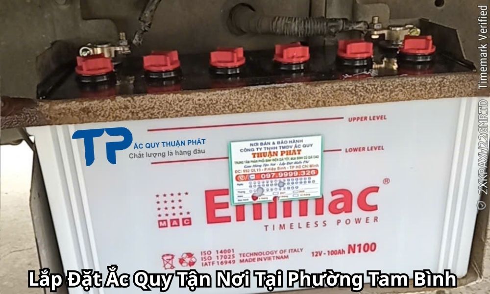 Lắp Đặt Ắc Quy Tận Nơi Tại Phường Tam Bình
