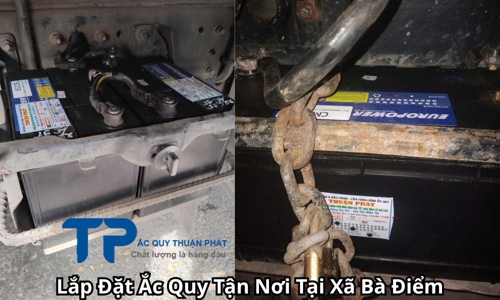 Lắp Đặt Ắc Quy Tận Nơi Tại Xã Bà Điểm