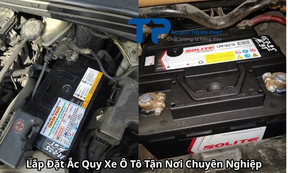 Lắp Đặt Ắc Quy Xe Ô Tô Tận Nơi Chuyên Nghiệp