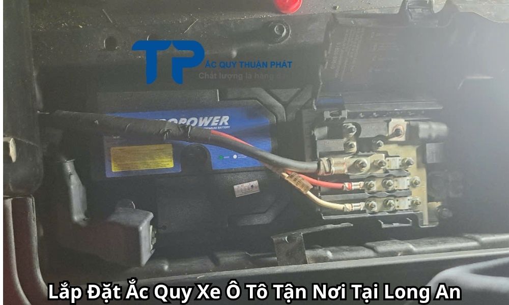 Lắp Đặt Ắc Quy Xe Ô Tô Tận Nơi Tại Long An