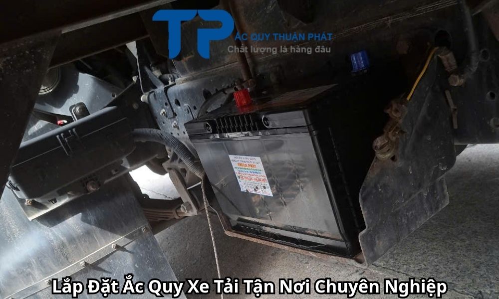 Lắp Đặt Ắc Quy Xe Tải Tận Nơi Chuyên Nghiệp