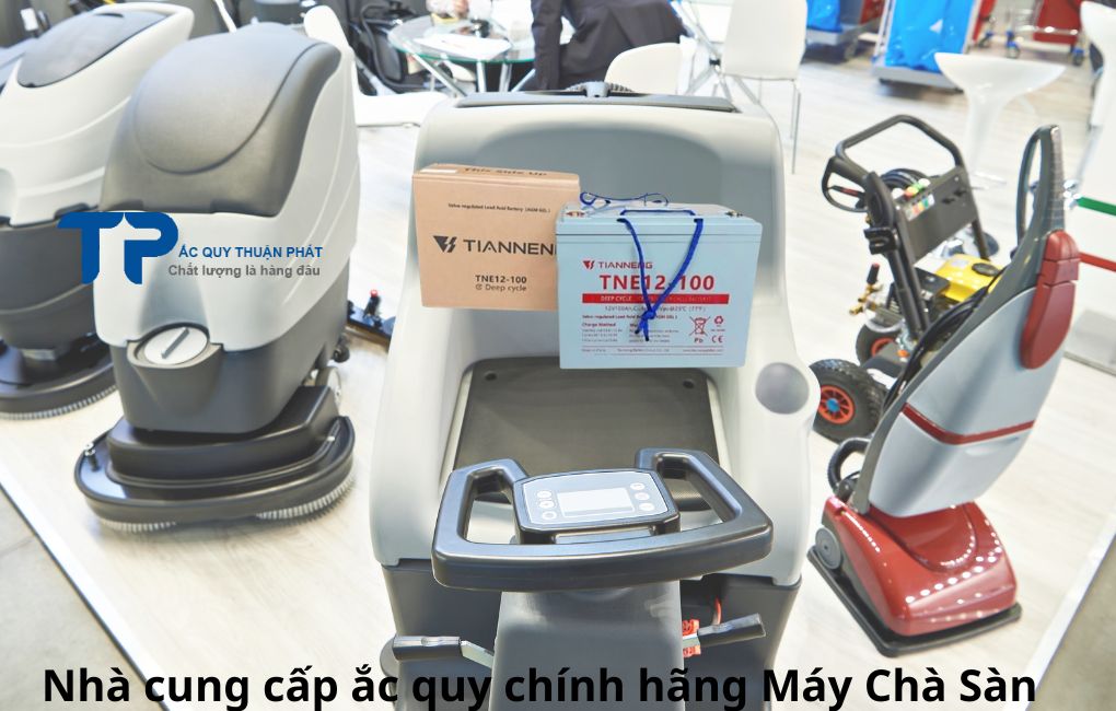 Nhà cung cấp ắc quy chính hãng Máy Chà Sàn