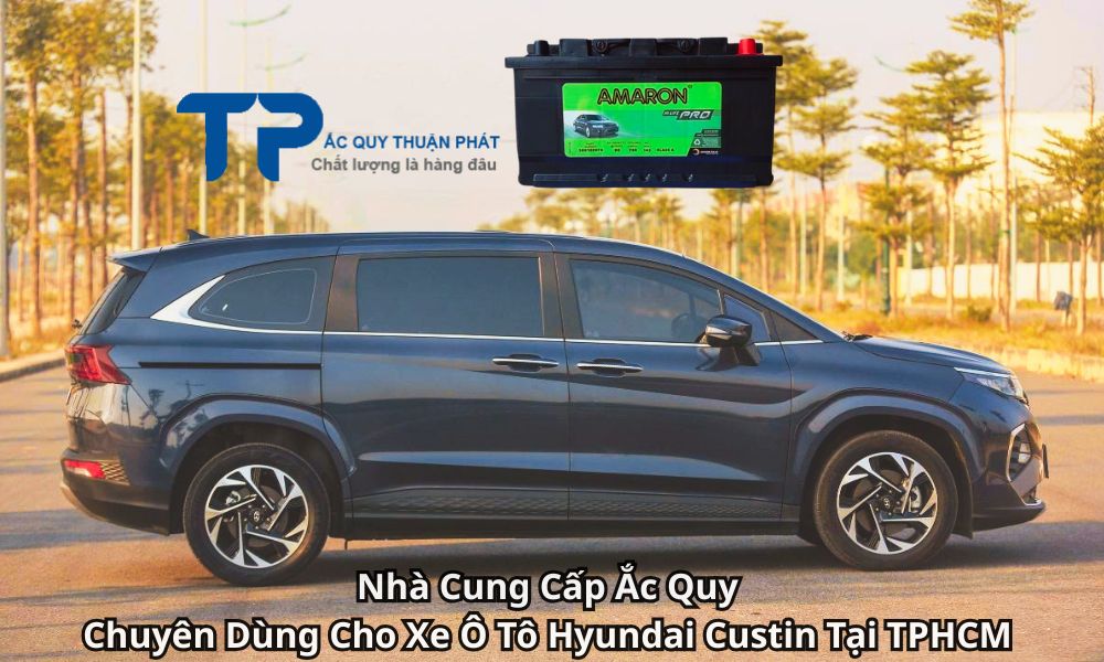 Nhà Cung Cấp Ắc Quy Chuyên Dùng Cho Xe Ô Tô Hyundai Custin Tại TPHCM