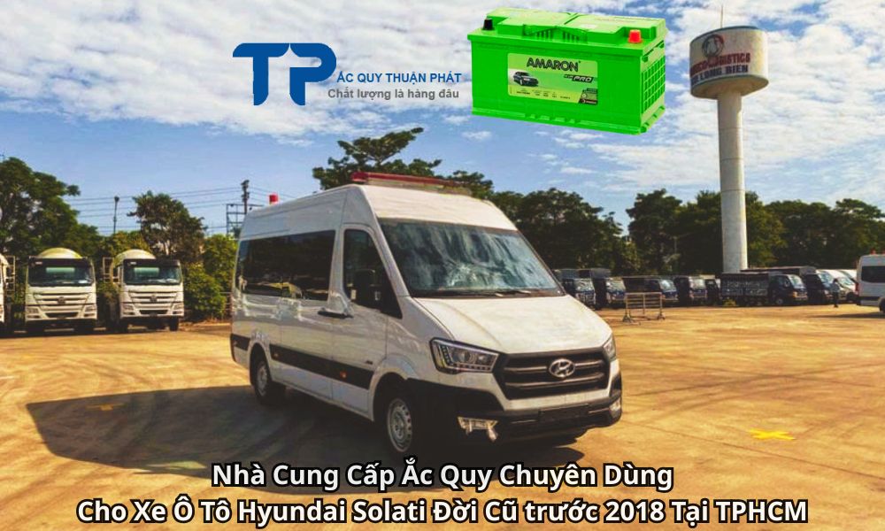 Nhà Cung Cấp Ắc Quy Chuyên Dùng Cho Xe Ô Tô Hyundai Solati Đời Cũ trước 2018 Tại TPHCM