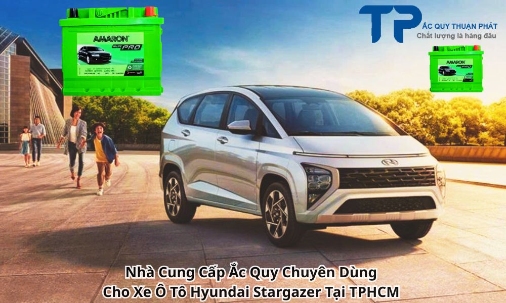 Nhà Cung Cấp Ắc Quy Chuyên Dùng Cho Xe Ô Tô Hyundai Stargazer Tại TPHCM