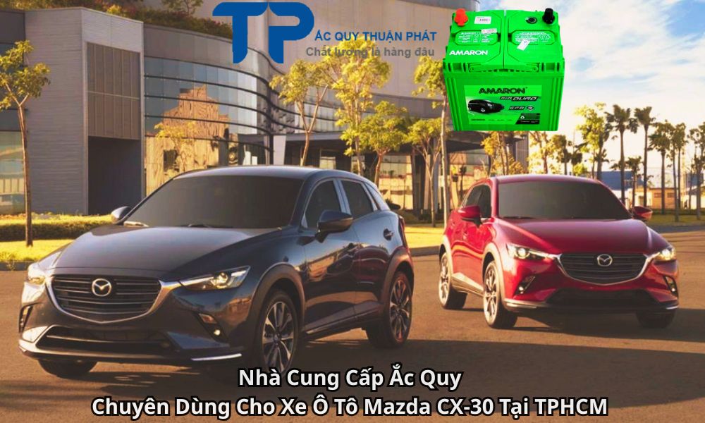 Nhà Cung Cấp Ắc Quy Chuyên Dùng Cho Xe Ô Tô Mazda CX-30 Tại TPHCM