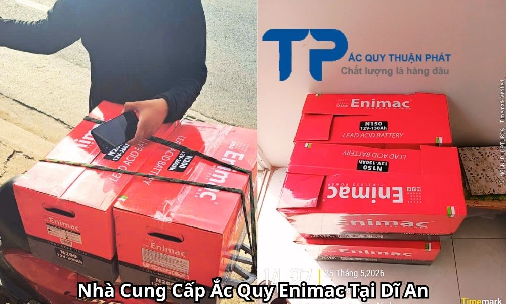 Nhà Cung Cấp Ắc Quy Enimac Tại Dĩ An