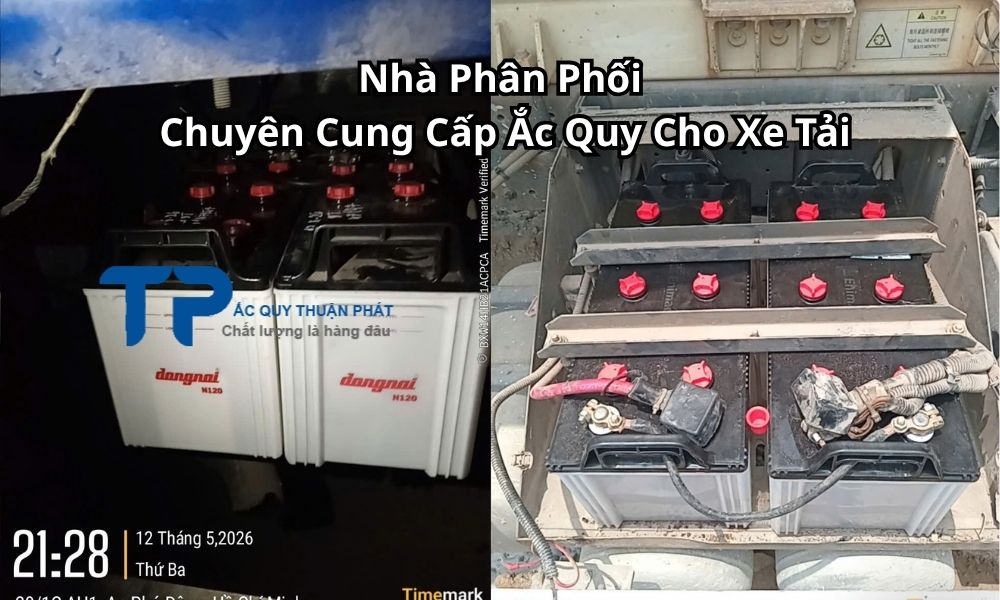 Nhà Phân Phối Chuyên Cung Cấp Ắc Quy Cho Xe Tải