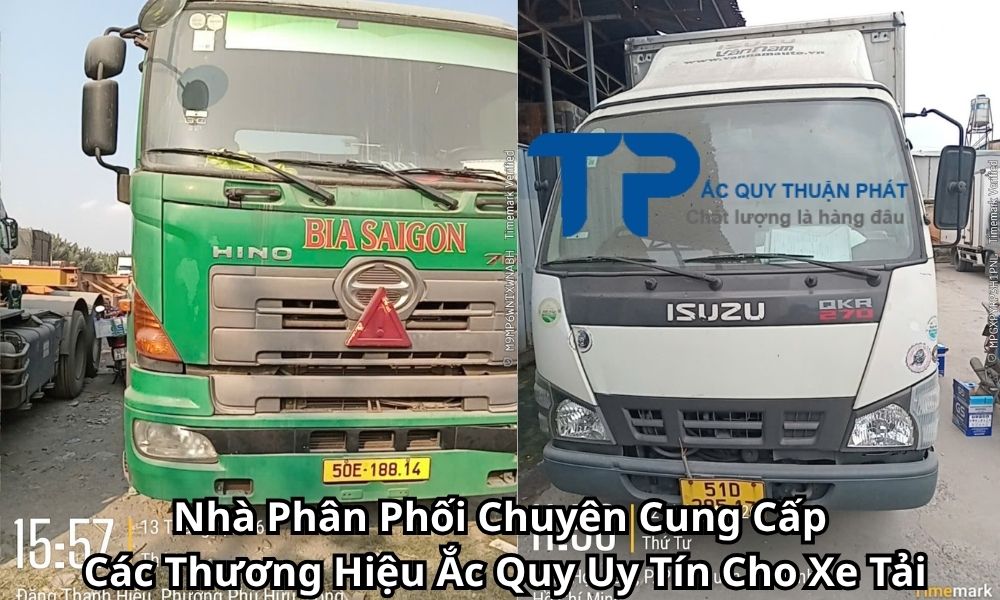 Nhà Phân Phối Chuyên Cung Cấp Các Thương Hiệu Ắc Quy Uy Tín Cho Xe Tải