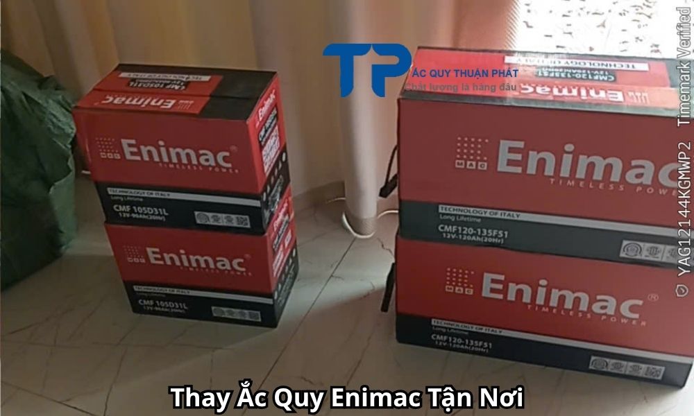 Thay Ắc Quy Enimac Tận Nơi