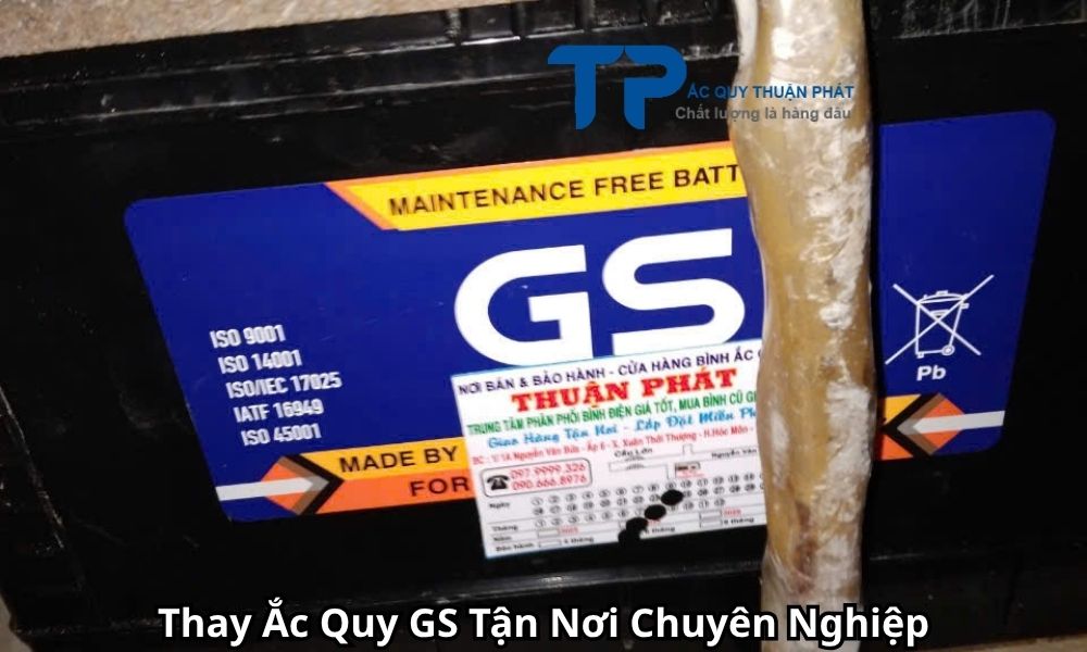 Thay Ắc Quy GS Tận Nơi Chuyên Nghiệp