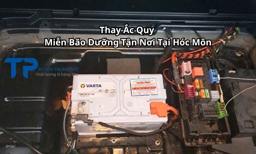Thay Ắc Quy Miễn Bão Dưỡng Tận Nơi Tại Hóc Môn