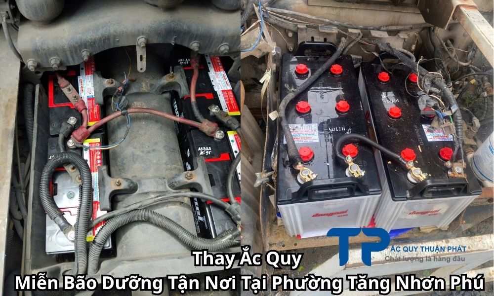 Thay Ắc Quy Miễn Bão Dưỡng Tận Nơi Tại Phường Tăng Nhơn Phú