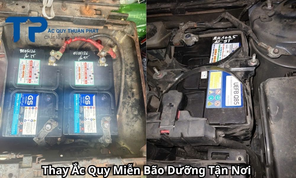 Thay Ắc Quy Miễn Bão Dưỡng Tận Nơi