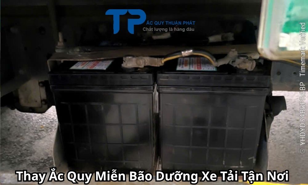 Thay Ắc Quy Miễn Bão Dưỡng Xe Tải Tận Nơi
