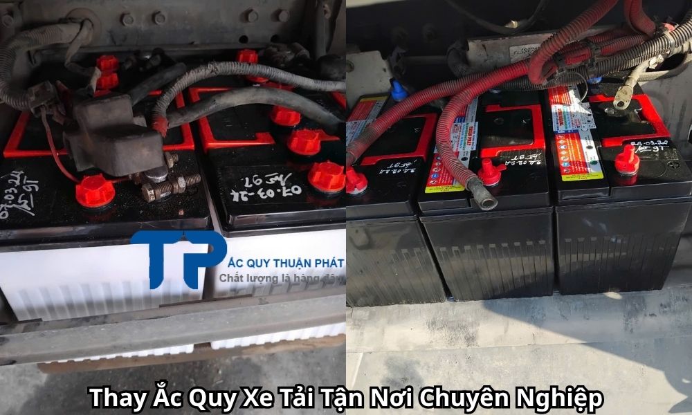 Thay Ắc Quy Xe Tải Tận Nơi Chuyên Nghiệp