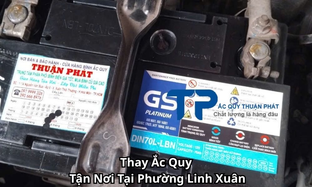Thay Ắc Quy Tận Nơi Tại Phường Linh Xuân