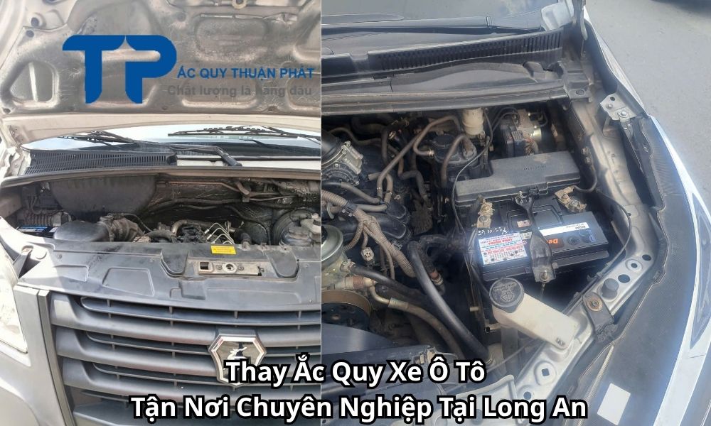 Thay Ắc Quy Xe Ô Tô Tận Nơi Chuyên Nghiệp Tại Long An