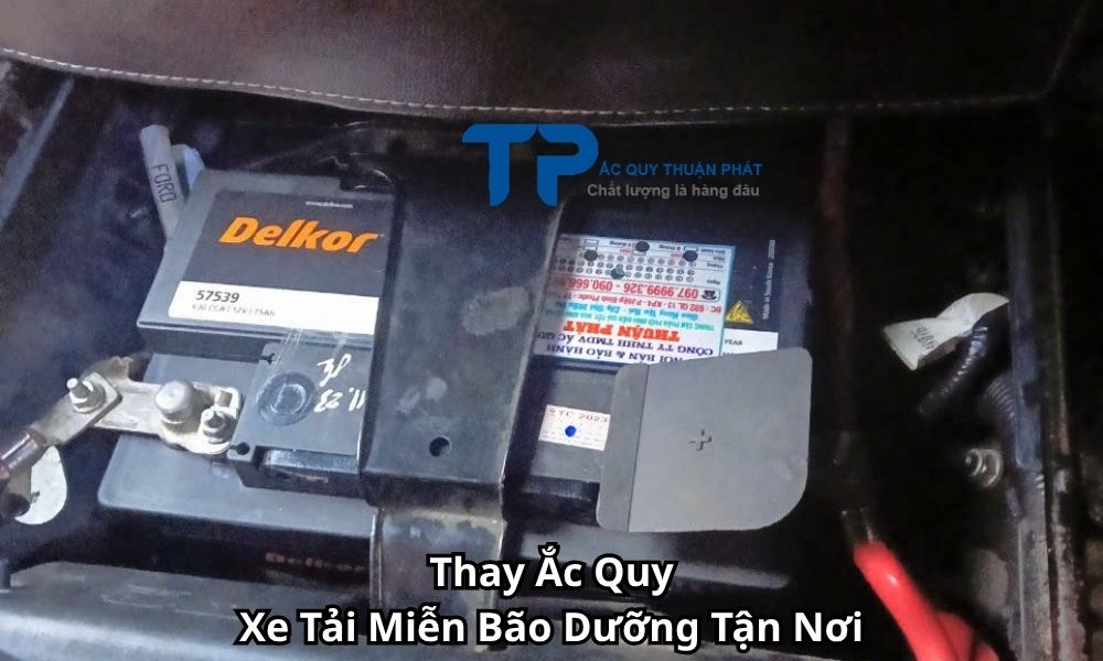 Thay Ắc Quy Xe Tải Miễn Bão Dưỡng Tận Nơi