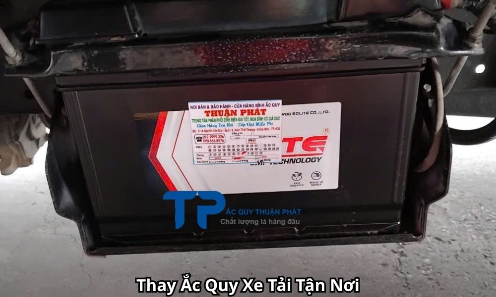 Thay Ắc Quy Xe Tải Tận Nơi
