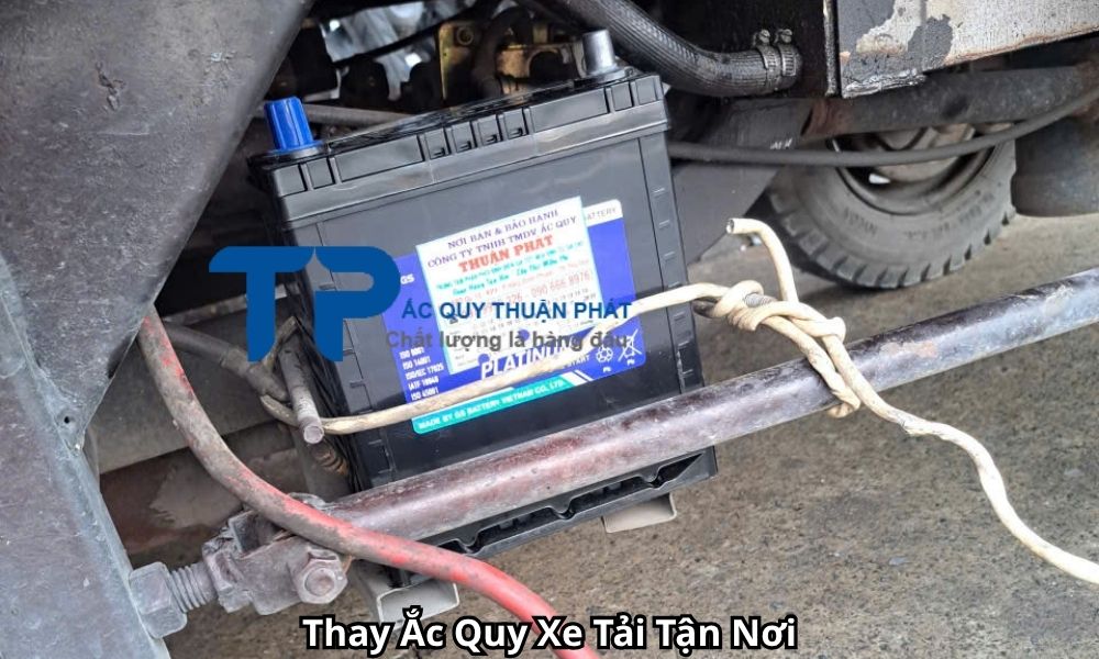 Thay Ắc Quy Xe Tải Tận Nơi
